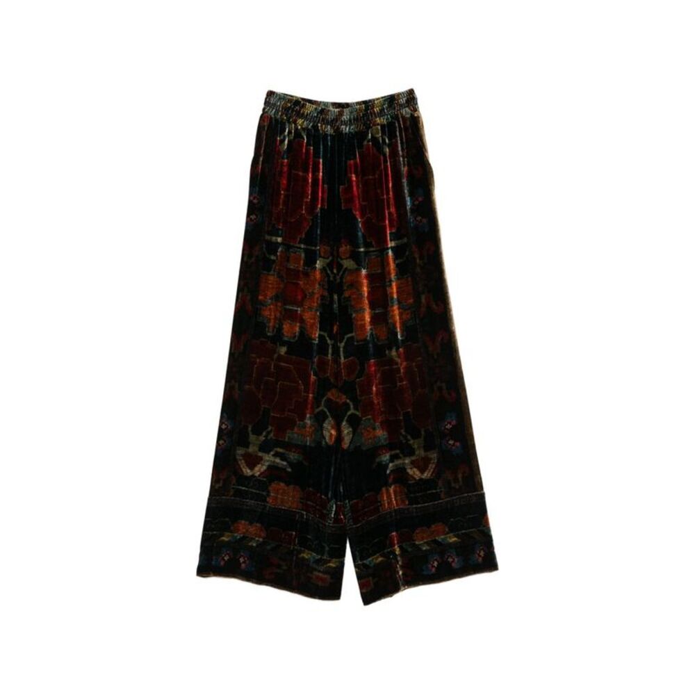 Pierre-Louis Mascia Women Printed Wide-Leg Trousers